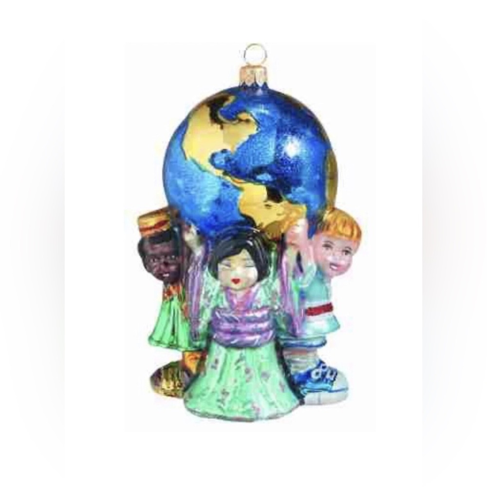 Joy To The World Collectibles Kurt S. Adler PLANET HOPE Ornament LE 1000 Poland